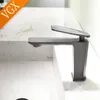 Bathroom Sink Faucets VGX Luxury Basin Mixer Faucet Gourmet Washbasin Taps Cold Water Tap Square Tapware Brass Chrome Black