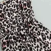 Rompers Girl Jumpsuit Leopard Print ärmlös tieup långa byxor småbarn Kid Girls Summer Fashion Jumpsuit outfit 16y J220922