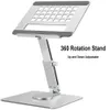 Tablet Stand Desk Adjustable Foldable Aluminum Holder 360° Rotating for iPad Pro Air Mini Samsung Xiaomi Huawei Tablet Mount