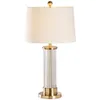 Modern Table Lamps Bedroom Beside Decoration Creative Glass Sticks Stylish Polished Chrome Bar Counter Study Room Desk Lights