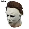 أقنعة الحفلات Bulex Halloween 1978 Michael Myers Mask Cosplay Costume Props Props for البالغين الأبيض عالي الجودة 220922