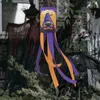 Otros suministros festivos para fiestas Halloween Fantasma Windsock Colgando Bandera espeluznante Calcetín de viento Jardín al aire libre Colgantes de miedo Adorno Decoración Accesorios 220922