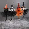 Otros suministros para fiestas festivas Colgantes de Halloween Decoraciones de fantasmas Bruja Gato negro Truco Calabaza Manga de viento Colgante para fondo interior al aire libre 220922