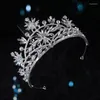 Headpieces Bridal Crown Luxury Pearl pannband Tiara Shooting Bridesmaid