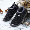 Boots Casual Shoes Men And Women Cotton Couple Winter Warm Plush Comfortable Botas Slip On Waterproof