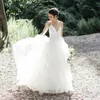 невесты белой загородной платья
