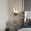 Lampa ścienna nowoczesna kreatywność sroka kinkiety lekkie wewnętrzne sypialnia sypialnia studium salonu dekoracja iluminacja kuchnia