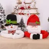 Juldekorationer 105 cm söta kramar Tree Doll Santa Claus Snowman Ornament Festive Decor Noel Atmosphere Tyg Xmas År 220922