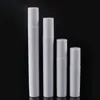 Flacone spray in plastica bianca a forma di penna 2ml 3ml 4ml 5ml Mini flacone di profumo tascabile per campione