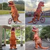 Speciale gelegenheden T-Rex opblaasbaar kostuum Kerstmis S Dinosaur Trex Kleding grappige maskerade jurken volwassen 220922