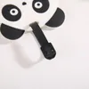 Kreativer PVC-Panda-Gepäckanhänger, Schlüsselanhänger, Partygeschenk, tragbar, Cartoon-Reiseetikett, Schlüsselanhänger, RRB15686