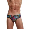 Męskie stroje kąpielowe Summer Men Szybkie bystra Szybkie suche kroki pływackie Poliester Sexy Homo Low talii Swimsuit Sport Beach Spa Swimsuit Sunga J220913