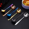 Soup Spoons Stainless Steel Sauce Spoon Home Restaurant Kitchen Drinkware Tool