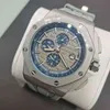 Relógios de luxo aaa para homens Oak Schumacher Tianjin Machinery Relógio masculino de alta qualidade Relógio de pulso tendência