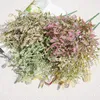 Dekorative Blumen hohe Qualität 5 Gabeln künstliche Seepferdchen Graspflanze Blume Hochzeit Handgelenk Home Dekoration Tropfen Tropfen