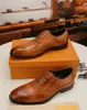 Hommes d'affaires classiques chaussures habillées mode élégant mariage formel designer sans lacet bureau chaussures oxford pour hommes de luxe