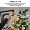 Decorazioni natalizie Tree Star TopperChristmas Xmas Ornaments Party Birthday Ornament Wedding Decoations Pendant Point Holiday Treetop 5