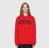 OFFS brief print Katoen Heren Hoodies Oranje wit zwart roze Warm Pullover T-shirts Vrouw Man Casual Hoodie Victorine Paar Hooded Sweater