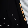플러스 사이즈 자켓 패션 스웨트 셔츠 여성 남성 후드 깔진 재킷 학생 캐주얼 양털 탑의 옷 유니에 렉스 후드 코트 Tshirts QQD 3125