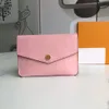 Unisex tas kaarthouder Portemonnee Vrouwelijke Designer Luxe handtassen Lederen Sleutelhouder Portefeuilles Mode Dames heren Portemonnees Korte mini-tasjes Portemonnee Sleutelhanger Case Met Doos