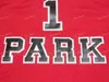 Sj Mens Sunset Park Maglie da basket # 1 Fredro Starr Shorty Red High School Movie Stitched Jersey Sunset Park Shawty Camicie S-XXL