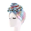 Новая женская шляпа Hijabs Beautiful Flower Turban Head Hat Hat Ascistessestion