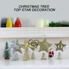 Kerstdecoraties Tree Topper Smeedijzeren liefde hart eland ster ornamenten voor thuis Xmas top 2022 jaar decor nieuwigheid