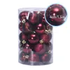 Juldekorationer 34st Tree Toys Ball Bauble Xmas Party Hängande ornament för hemmamarknad Nyår Y2209