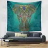 Dekens Mandala Tapestry 210cm polyester wand olifant gooi yoga mat woning decor tapijt toalla mandalas playa deken