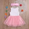 Vestidos de menina criança criança garotas vestidos de manga comprida malha princesa lantejoula bow bow fotable 2pcs letra impressão crianças roupas de festa de bebê a452