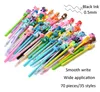 Stylos à bille Mignon Dessin Animé Nouveauté Gel Encre Animal Écriture 0 5 Mm Noir Styles Assortis Fun Kawaii Bk Pour Enfants Bureau Sch Packing2010 Amq3H