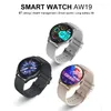 AW19 Mens Smart Watches Sport WaterPood smartwatch Bluetooth -oproep IP67 Waterdichte fitness Smart polshorloge
