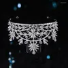 Headpieces Bridal Crown Luxury Pearl pannband Tiara Shooting Bridesmaid