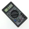 Black DT830D Multimeter cyfrowy z napięciem brzęczyka ampere Miernik Sonda testowa Sonda DC AC AC LCD Multitester Multimetro