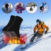 Skarpetki męskie Unisex Ogrzewane samoocewanie dla mężczyzn Kobiety Masaż anty-zamrażania wędkarstwa Kemping na nartach i podgrzewanie stóp Y2209
