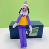 ベビーおもちゃのスヌープスピッフクリスマスエルフ人形エルフ人形のラーチャー棚にタバコを持っている樹脂樹脂人形デスクトップ7166890にタバコを持っている