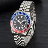 Mens automatic Mechanical Watches montre de luxe full stainless steel Ceramic Sapphire glass