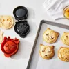 Bakeware Tools Pie Mold Set Family Friends Berries Cheeses For Fruit Hand Set Meats Bar L￤tt att klippa ABS -plast