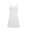 LU LU LEMONS Dress Tank Outfits Top Vest Tennis Skirt Breast Pad Shirt Outdoor Leisure Training Fiess High Elastic Yoga T-shirt Gym Clothes for