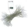 Str￤ngar xsky 6m 40LEDS LED -stj￤rna Fairy Garland String Lights For Year Christmas Wedding Home Indoor Decoration Lamp Batteri Powered