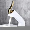 Bathroom Sink Faucets Creative Wash Basin Faucet And Cold Taps Single Hole Toilet Brass Deck Mounted Water Tap