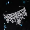 Coiffes couronne de mariée luxe perle bandeau diadème tir demoiselle d'honneur