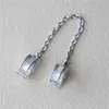 Authentieke Sterling Zilveren Veiligheidsketting Charm Vrouwen Meisjes Sieraden DIY Accessoires met Originele Doos Voor Pandora Snake Chain Armband Bangle Maken Charms