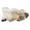 毛布CX-D-151C巻き毛の毛皮の濃い暖かい羊皮のカーペットリビングルームのための本物の羊の毛皮投げ毛布