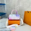 Przez basen gradientowy papier Papillon BB 2PCS Torby na ramię Crossbody Kobiet mody Messenger Bag Designer torebki Lady Totes Telefon