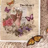 45pcs/Box Fairy Butterfly防水ペットステッカースクラップブッキングジャーナルのためのヴィンテージフラワーエルフィン装飾ラベルDIY 20220923