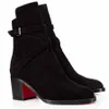 Lady Shoes Red Soles Angle Boot Bibooty Leader Boot Winter осень модные туфли для женщины Belle Boots Luxury Designer Factory хорошего качества