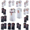 SJ NCAA College Virginia Cavaliers Jersey de basquete 11 Ty Jerome 12 Chase Coleman De'andre Hunter 13 Grant Kersey Morsell Custom costura