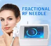 Articles de beauté aiguilletage système de cartouche RF élimination des rides sous vide Portable Microneedling fractionnaire Machine d'élimination des vergetures