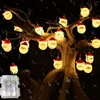 Party Decoration Santa String Lights 20 LED Decorative 10 Feet Battery Operated Christmas Head For